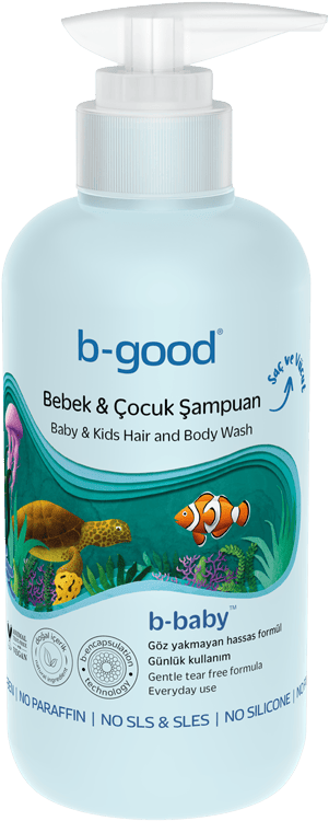 Bebek & Çocuk Saç ve Vücut Şampuanı thumb