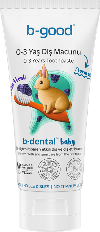 0-3 Yaş Diş Macunu Florürsüz thumb