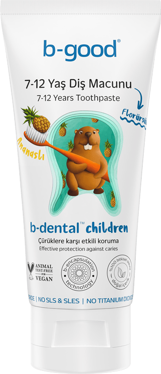 7-12 Yaş Diş Macunu Florürsüz thumb