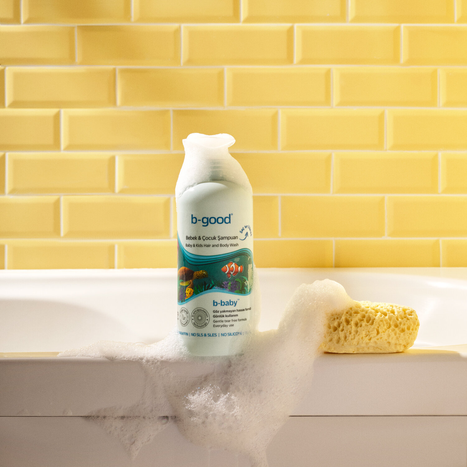 Bebek & Çocuk Saç ve Vücut Şampuanı thumb