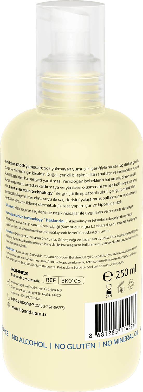 Yenidoğan Köpük Şampuan thumb